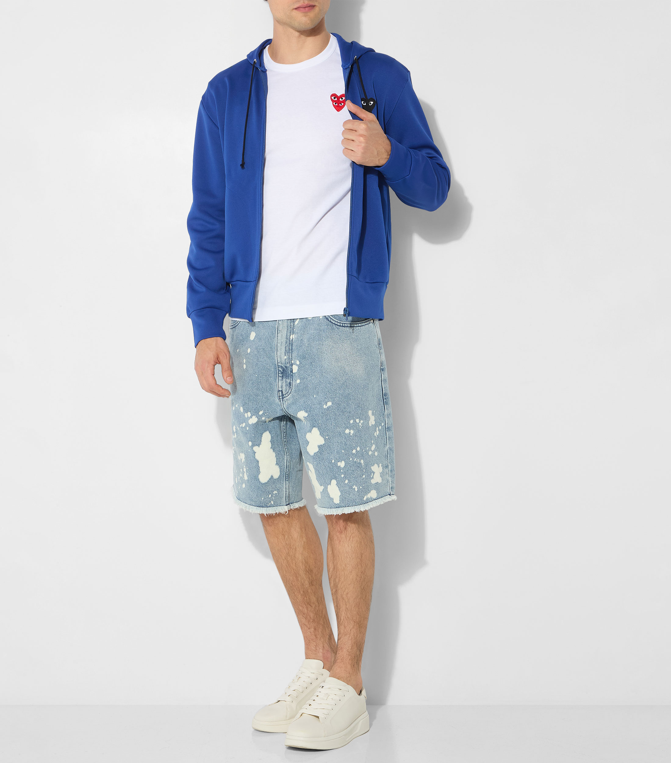 Sudadera con cierre y capucha Hombre